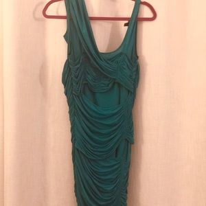 Bebe teal dress